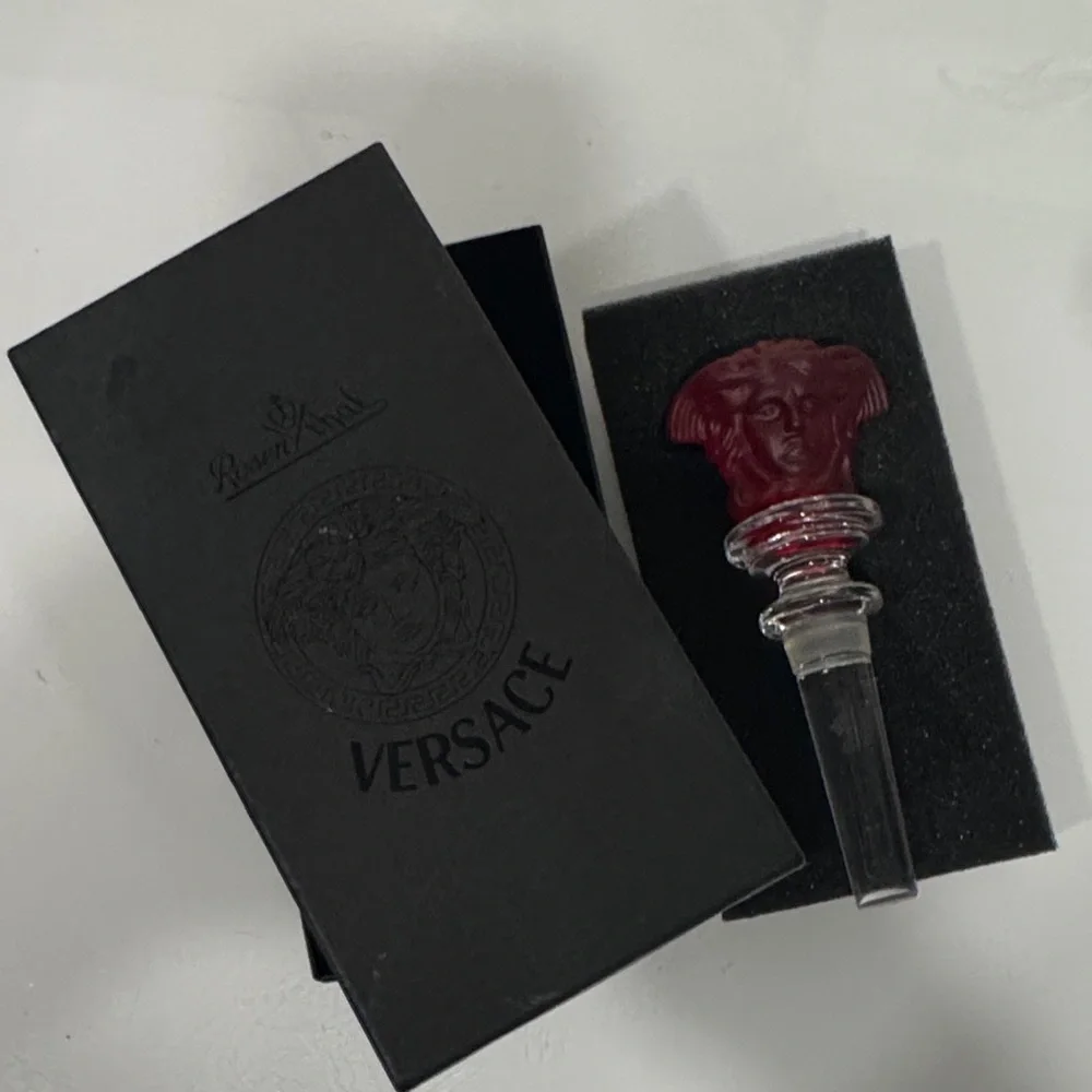Versace glass Wine Stopper - Picture 2 of 6